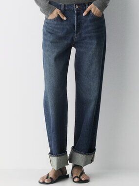 Aritzia Denim Forum The '90s Vintage Lo-Rise Straight Jean